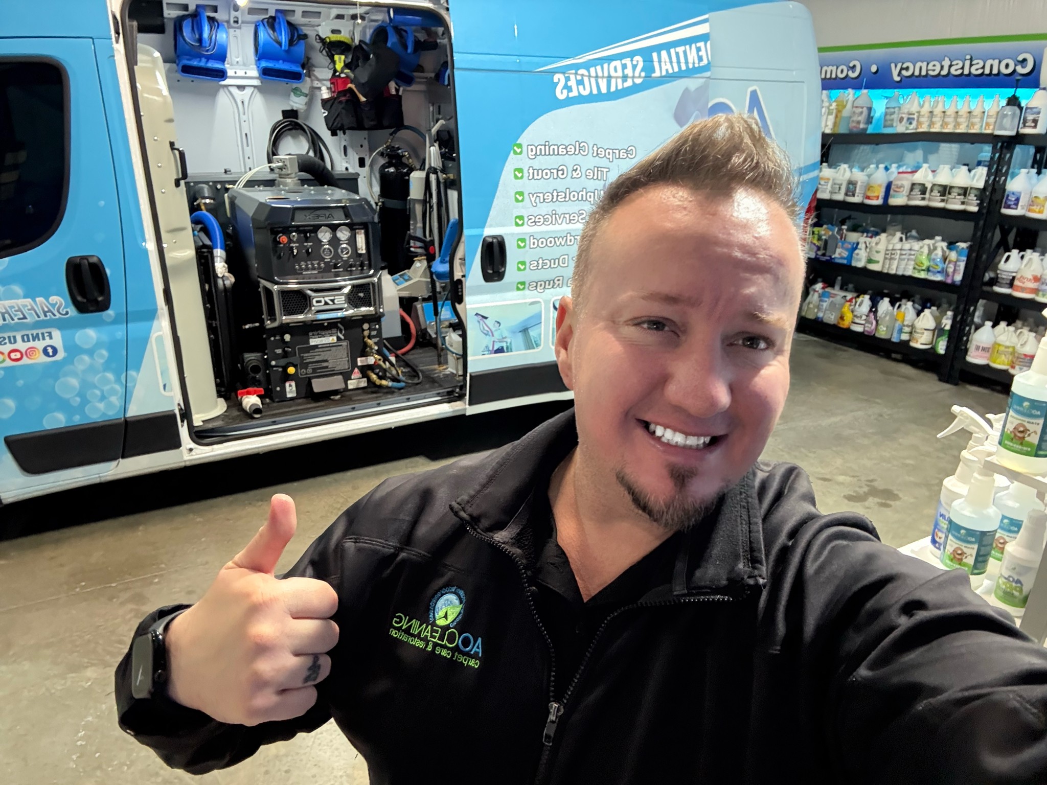 Ryan Overbey-Owner of AO Clean Providing Hardwood Restoration & Carpet, Upholstery, Duct, Tile & Grout Cleaning Ryan Overbey-Owner of AO Clean Providing Hardwood Restoration & Carpet, Upholstery, Duct, Tile & Grout Cleaning