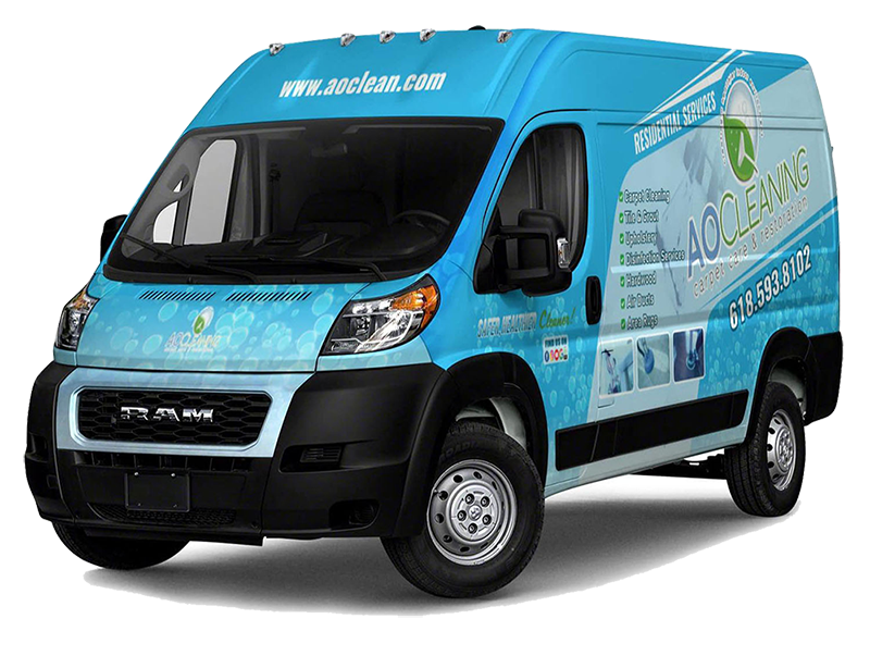 AO Cleaning Eco-Friendly Hardwood & Carpet Care & Restoration Van