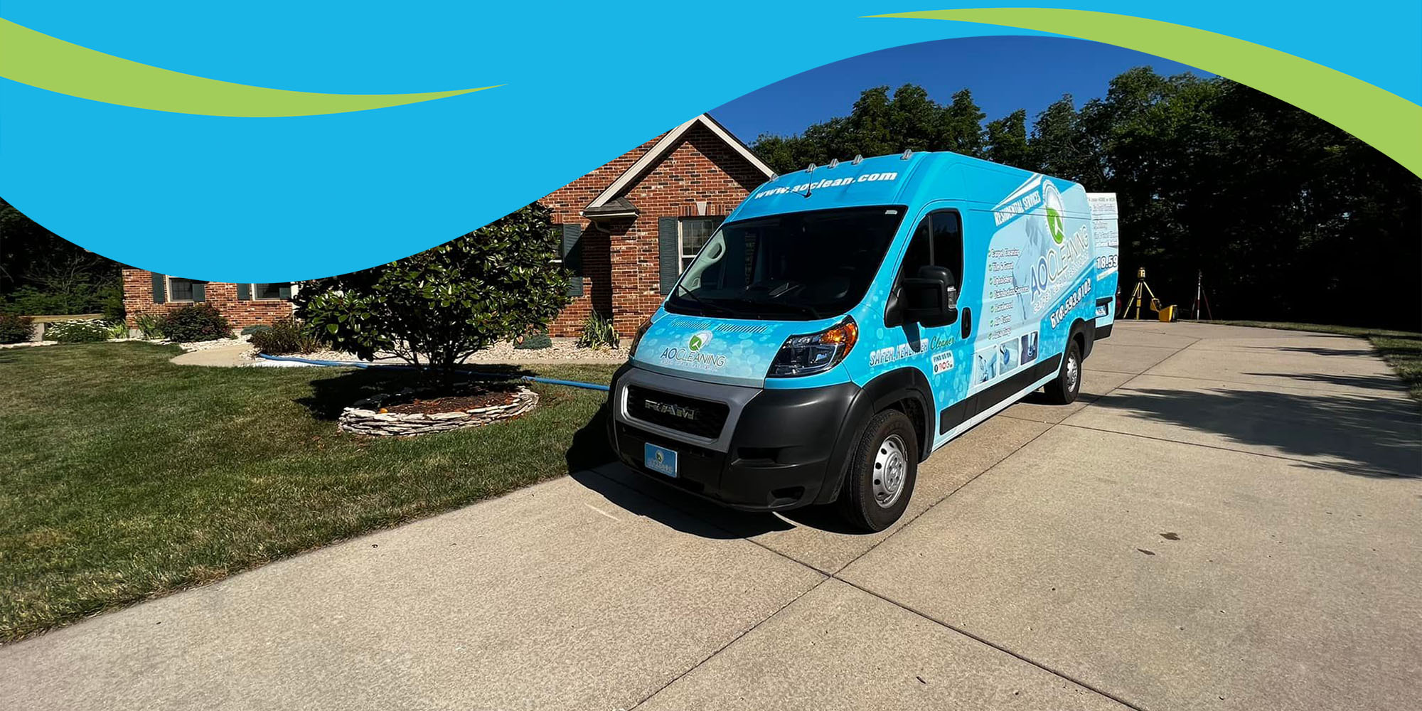 AO Cleaning Services Van Image